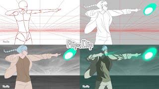 Animation Process (FlipaClip)