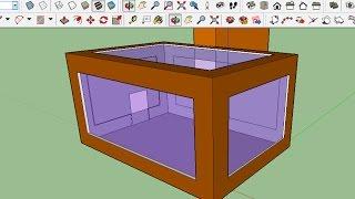 Sketchup - Transparent Objects