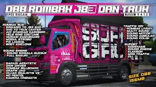 RILISS‼️ OBB ROMBAK JB3 SHD DAN TRUK CANTER || BUSSID V.4.1.2