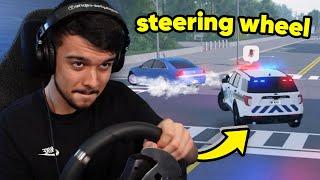Driving in ERLC with a STEERING WHEEL! (Emergency Response: Liberty County) #2