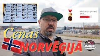 Pārtikas cenas NO Vs. LV | Viena darba diena Norvēģijā | Dzīve Norvēģijā # 28