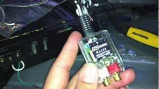 how to put amp into stock radio stereo full discription