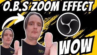 how too zoom effect obs