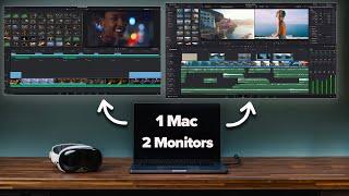 Apple Vision Pro Dual Monitor Set Up is HERE!