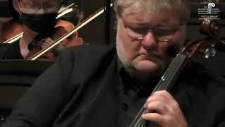 Bach Cello concerto in c minor Jerusalem Symphony Orchestra Dmitry Yablonsky, soloist