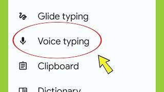 Google Keyboard | Voice Typing Enable Settings