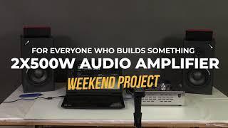 500W audio amplifier weekend project EN