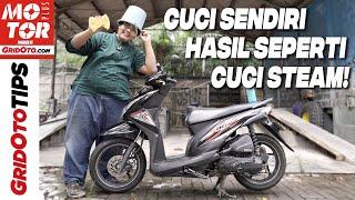 Cara Cuci Motor Sendiri Yang Benar | Gridoto Tips