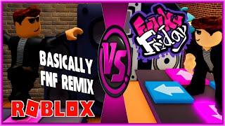 Is Basically FNF Remix BETTER THAN Funky Friday?! (Roblox)