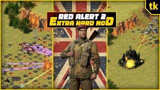 Red Alert 2 | Extra Hard Mod | British snipers vs 7 Brutal Yuri