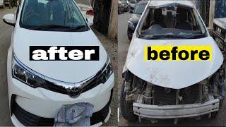 Toyota Corolla Full Restorat Accident Car Ripair| MS AUTOS | car AC Services