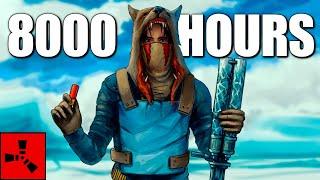 How an 8000 Hour Solo plays Official Rust