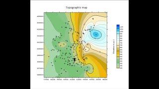 Create simple contour map in Surfer from XYZ coordinates