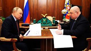 Владимир Путин принял доклад губернатора Севастополя о развитии региона за 2023 год