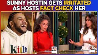 Watch Sunny Hostin Get IRRITATED as Hosts FACT CHECK Her