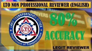 NON-PROFESSIONAL DL REVIEWER FOR 2021-2022 | LTO LEGIT REVIEWER 2022