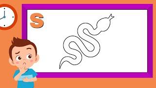 Letter S | Phonics Alphabet Games For Kids