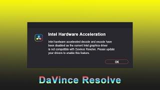 intel hardware acceleration problem and Fixed