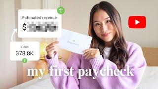 How Much YouTube Paid Me as a Small YouTuber | analytics & monetization journey