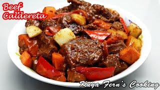 HOW TO MAKE YUMMY BEEF CALDERETA!!!