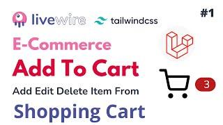 Add To Cart Laravel | Laravel E-Commerce Add To Cart | Laravel Livewire Add To Cart | HINDI