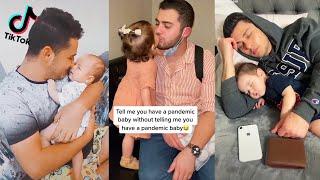 Cute Babies Staying At Home With Dad #5 #shorts  Tiktok Compilation