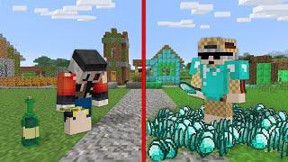 1$ FAKİR THEMURAT VS 1000$ ZENGİN THEMURAT - Minecraft