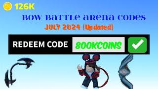 Bow Battle Arena Codes Roblox 2024 UPDATED | Roblox