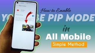 How to Use YouTube PIP (Picture in Picture) Mode in Realme | How to Use YouTube Popup Videos