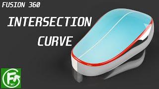 Fusion 360 - Intersection Curve