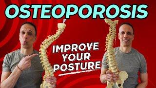 Osteoporosis: How to Fix Your Back Hump/Kyphosis!