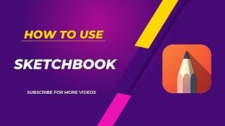 How to Use Sketchbook app in mobile | Technical Amir