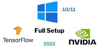 How to setup NVIDA GPU for TensorFlow in Windows 10/11