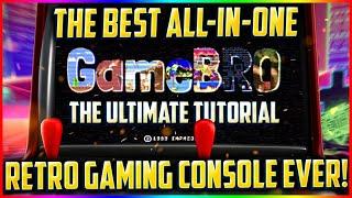 The Best All-In-One Retro Gaming Console - Introducing GameBRO®!