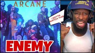 Imagine Dragons x J.I.D - Enemy (from the series Arcane League of Legends) | FIRST REACTION