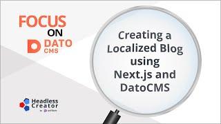 FOD 9: Creating a Localized Blog using Next.js and DatoCMS