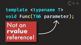 Why use forwarding references and how they are different from rvalue references in C++