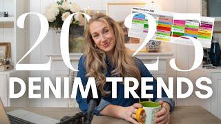 Denim Trends for 2025 (Vogue, Who What Wear, Refinery29 & More)