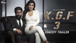 KGF Chapter - 3 Teaser Trailer 2025 | Yash New Movie | Raveena | Prashanth Neel |  Fan Made Teaser