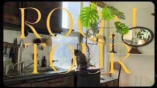 Living Alone Vlog｜Small Apartment Tour｜Cozy Room & Kitchen Tour and a Simple Lifestyle with a Cat