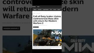 Here we go again #roze #shorts #warzone2 #leaks #gaming #cod