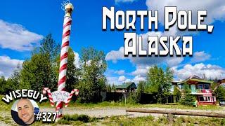 I went to the North Pole! ||| Population 2,243 ||| small town, USA