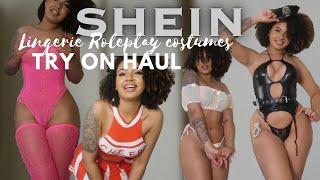 *naughty* LINGERIE COSTUME TRY ON HAUL | SHEIN