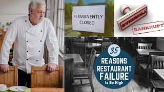 Why The Restaurant Failure Rate Is So High