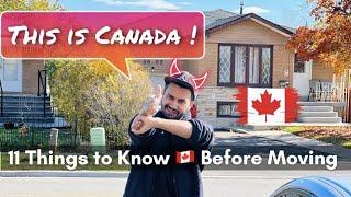 11 THINGS to KNOW Before MOVING to CANADA 