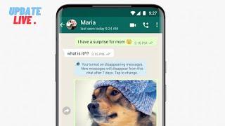 WhatsApp Disappearing Messages New Updates | WhatsApp new features | How to use this Feature ?