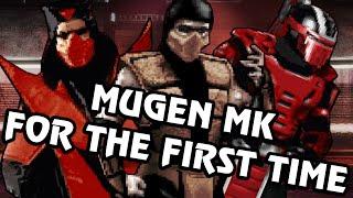 MK FAN GAMES?? - Playing MUGEN MK for the FIRST TIME