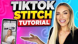 How to Stitch on TikTok | FULL TUTORIAL