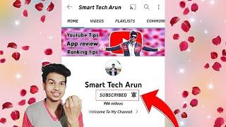 Smart tech arun youtube channel