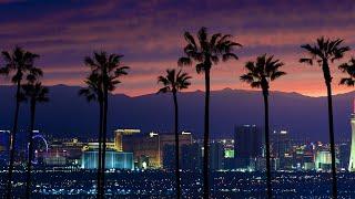 Las Vegas Strip Walk Dusk 2020